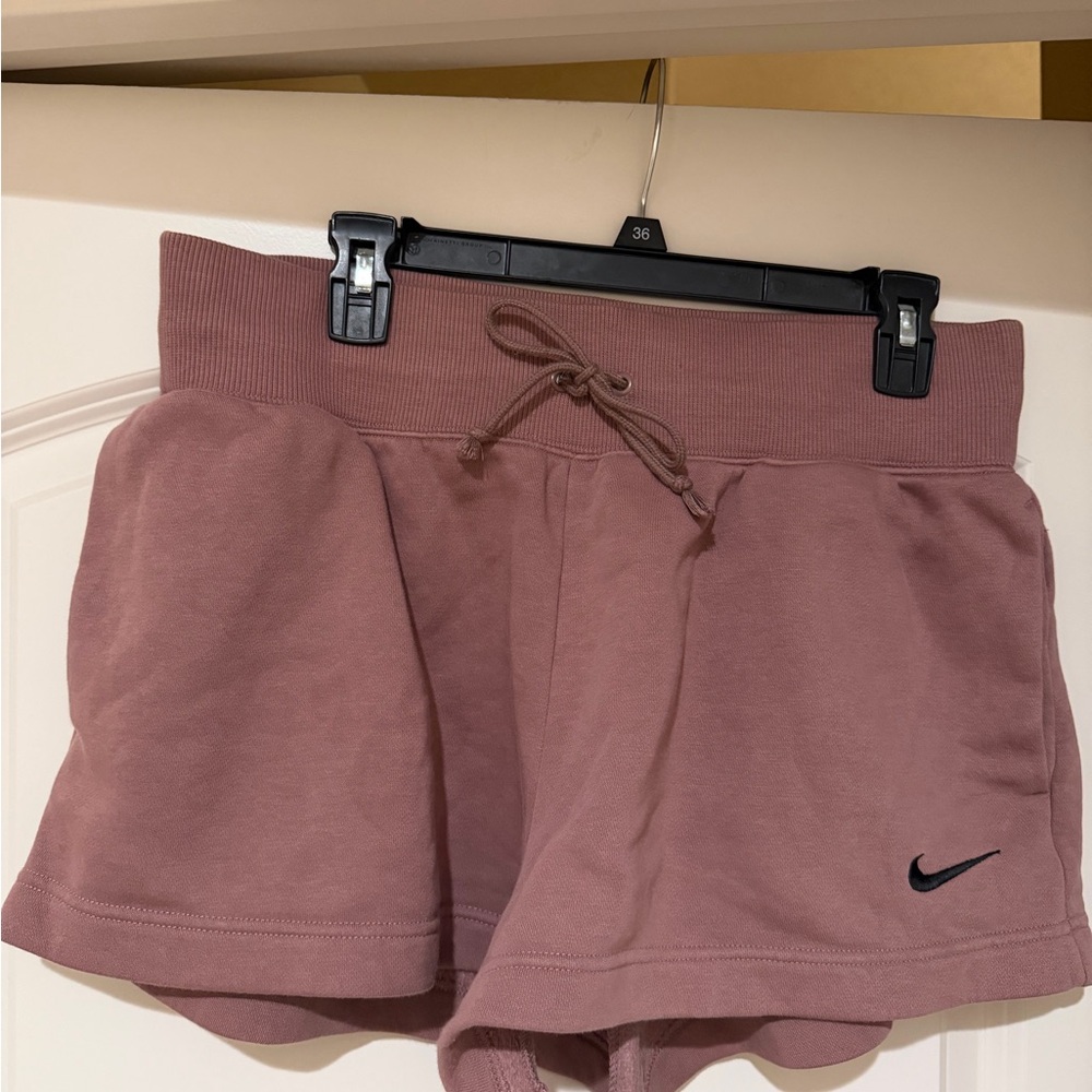 Nike Women's Dusty Pink Athletic Shorts